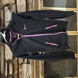 Nike Track Jacket sz S Zip Up Dri-fit Pockets Athletic Gear